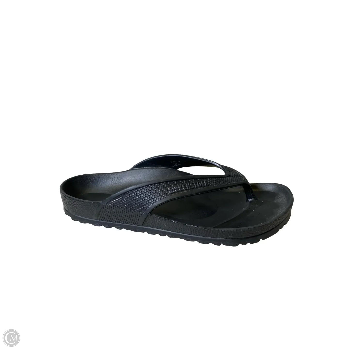Sandals Flats By Birkenstock In Black, Size: 8