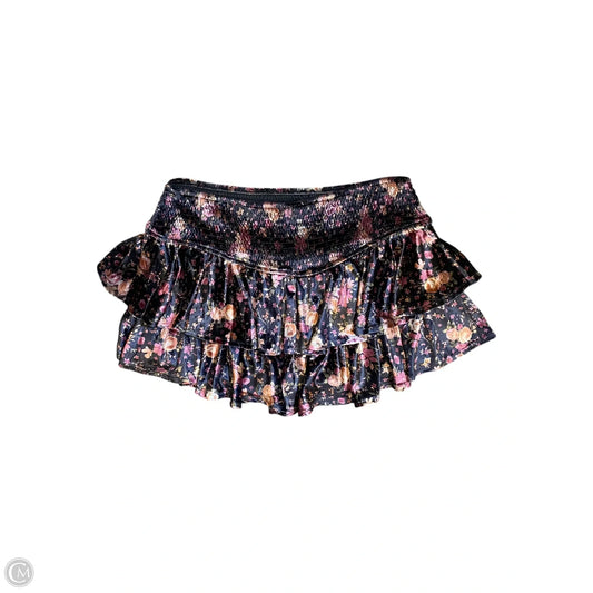 Skirt Midi By Arizona In Floral Print, Size: Xl