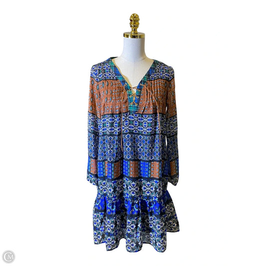 Dress Casual Midi By Ny Collection In Multi-colored, Size: M