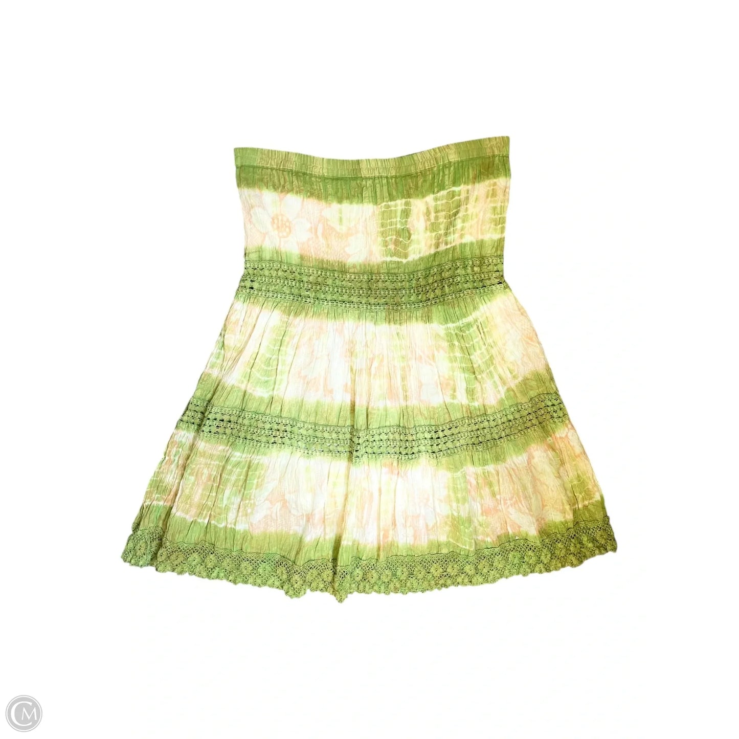Skirt Midi By Clothes Mentor In Green, Size: S