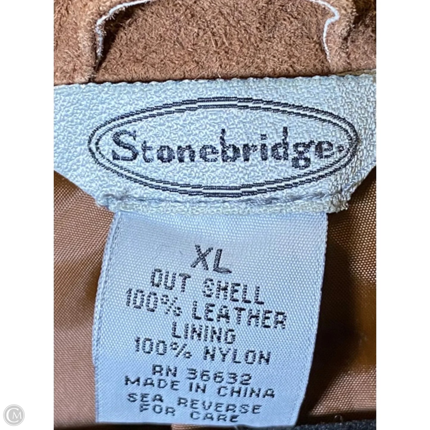 Vest Other By Clothes Mentor In Brown, Size: Xl