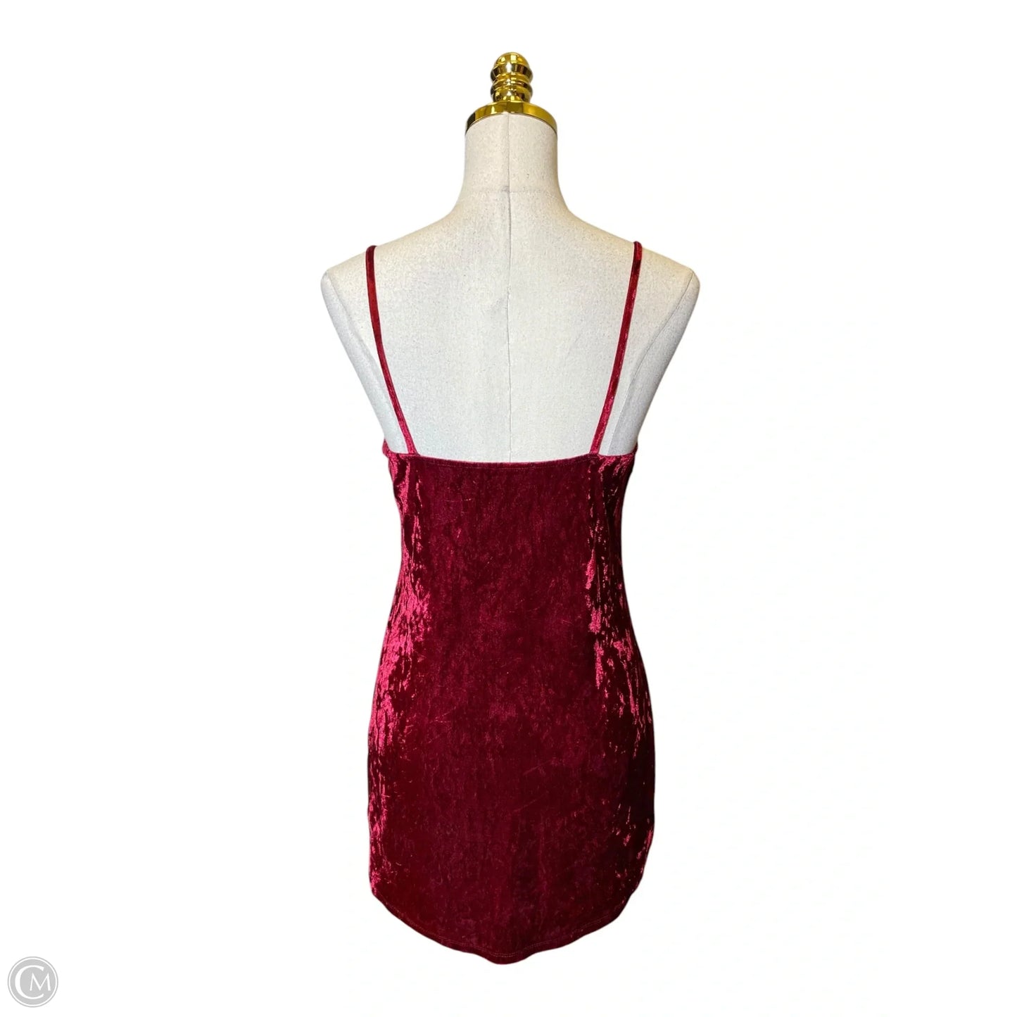 Dress Casual Midi By Forever 21 In Red, Size: M