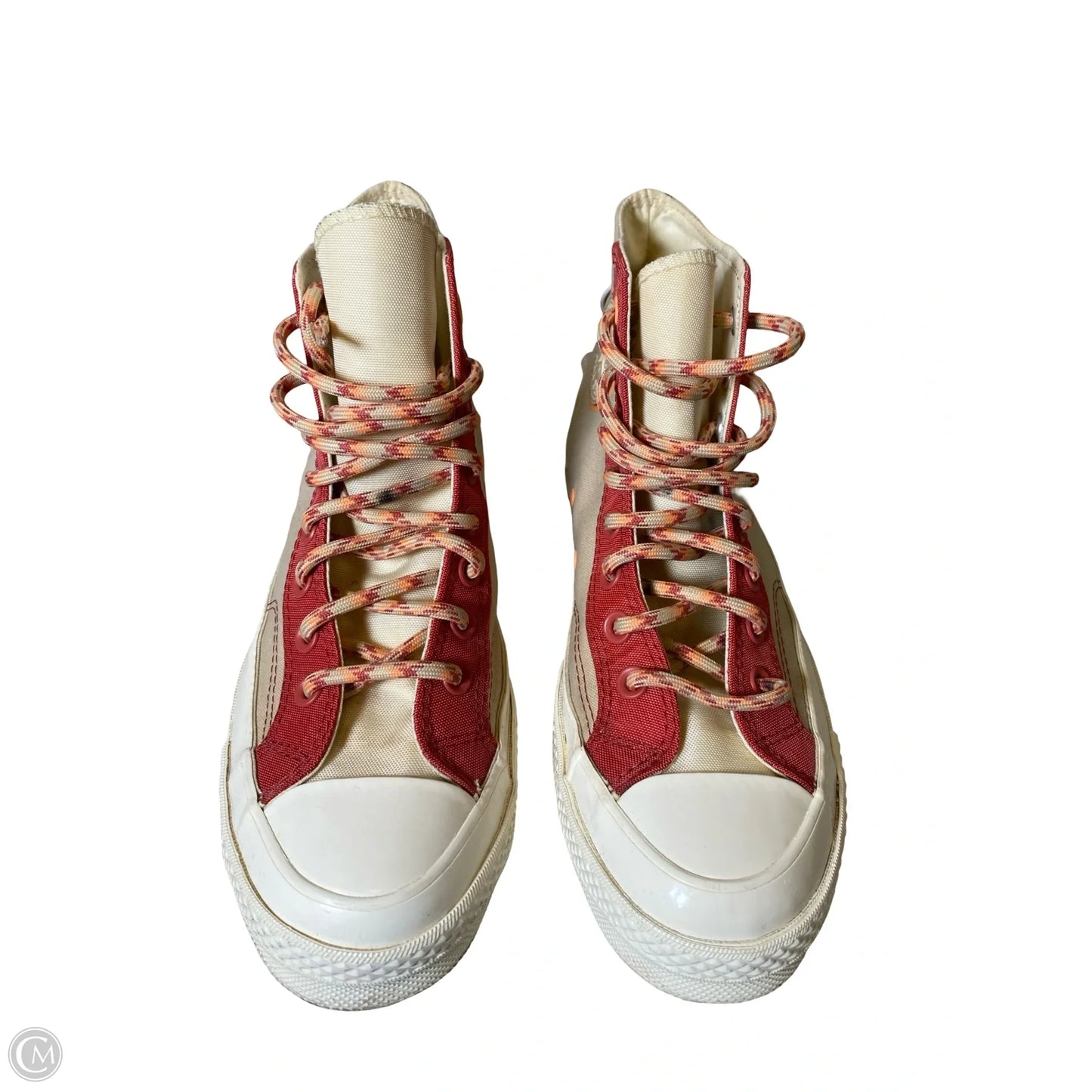 Shoes Sneakers By Converse In Orange & Tan, Size: 9.5