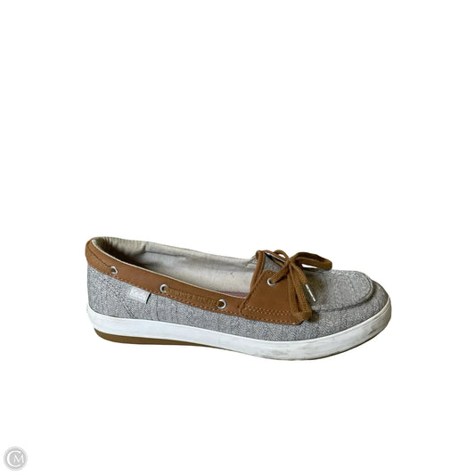 Shoes Flats By Keds In Brown & Grey, Size: 8