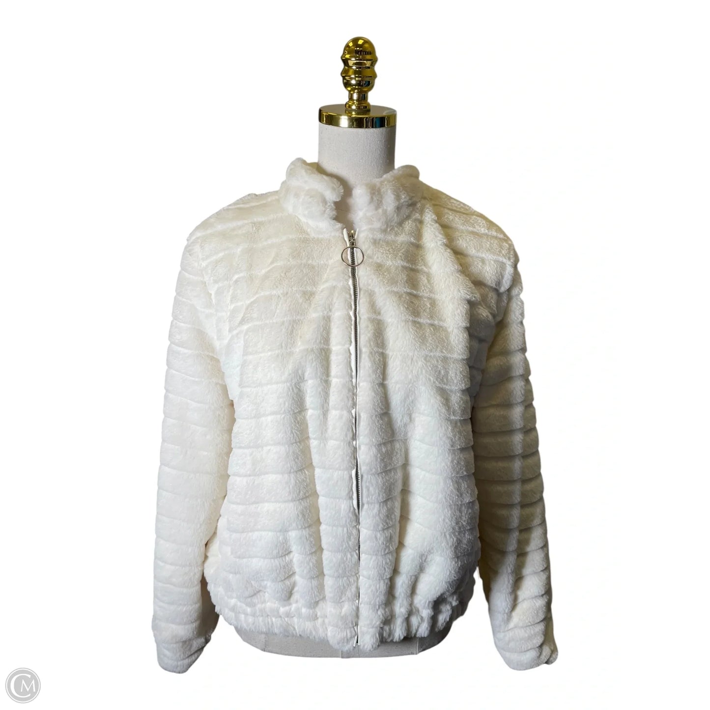 Jacket Other By Clothes Mentor In Cream, Size: Xl