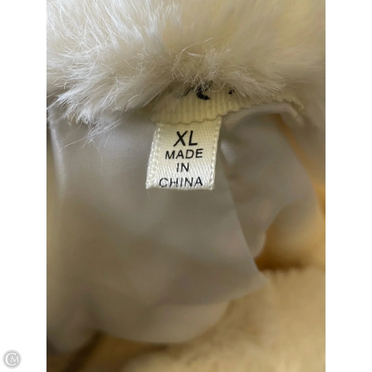 Jacket Other By Clothes Mentor In Cream, Size: Xl