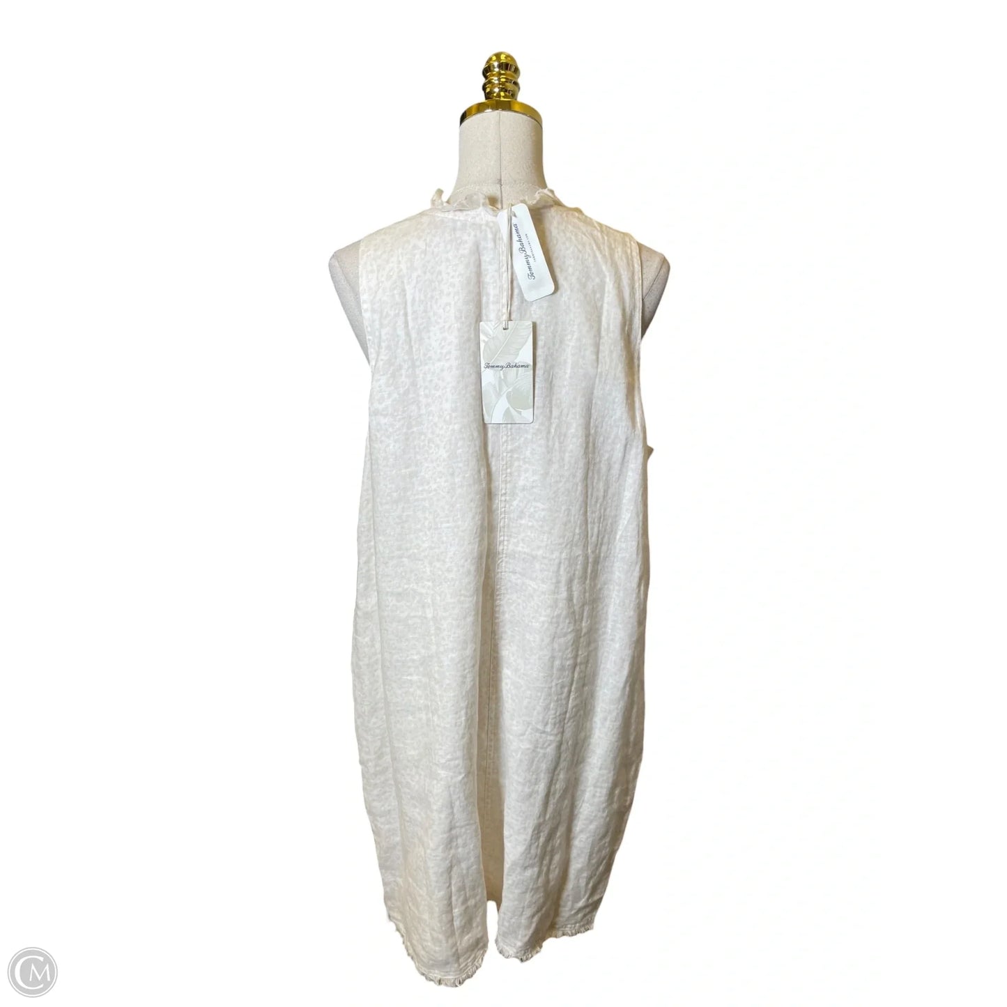 Dress Casual Midi By Tommy Bahama In Cream, Size: Xl