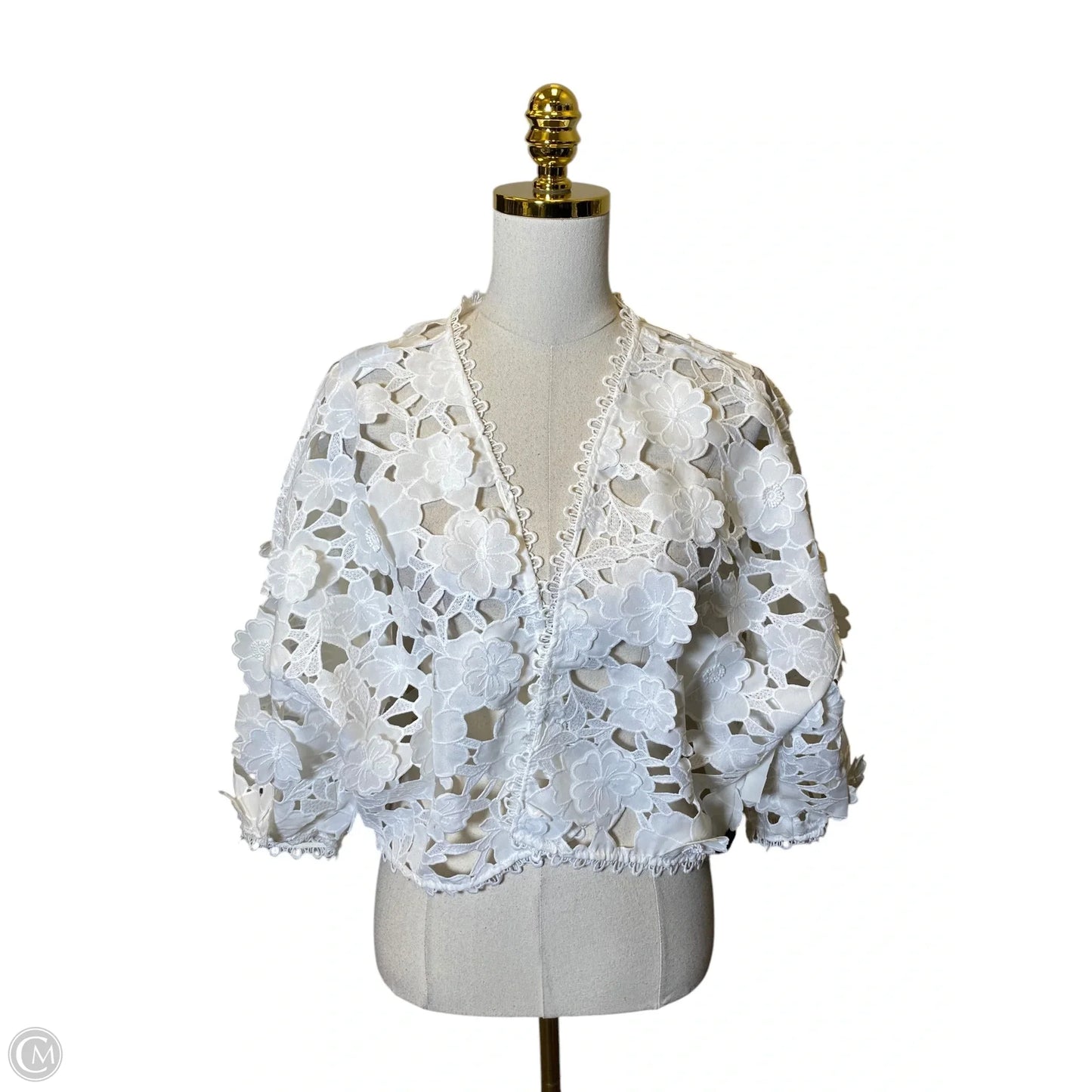 Cardigan By Maeve In White, Size: Osfm