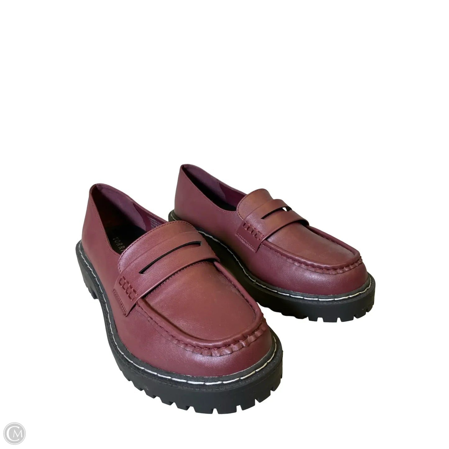 Shoes Flats By Torrid In Maroon, Size: 10
