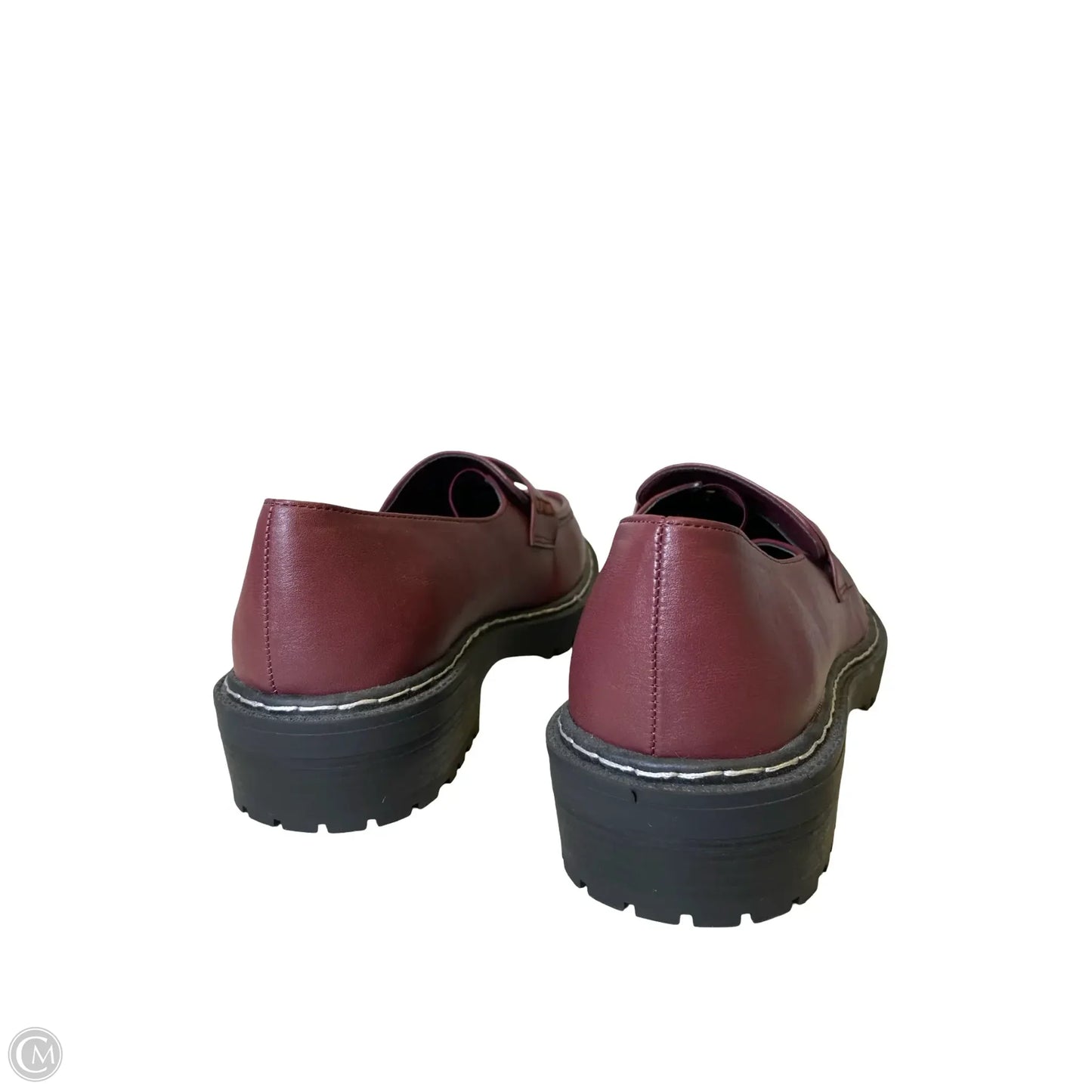 Shoes Flats By Torrid In Maroon, Size: 10