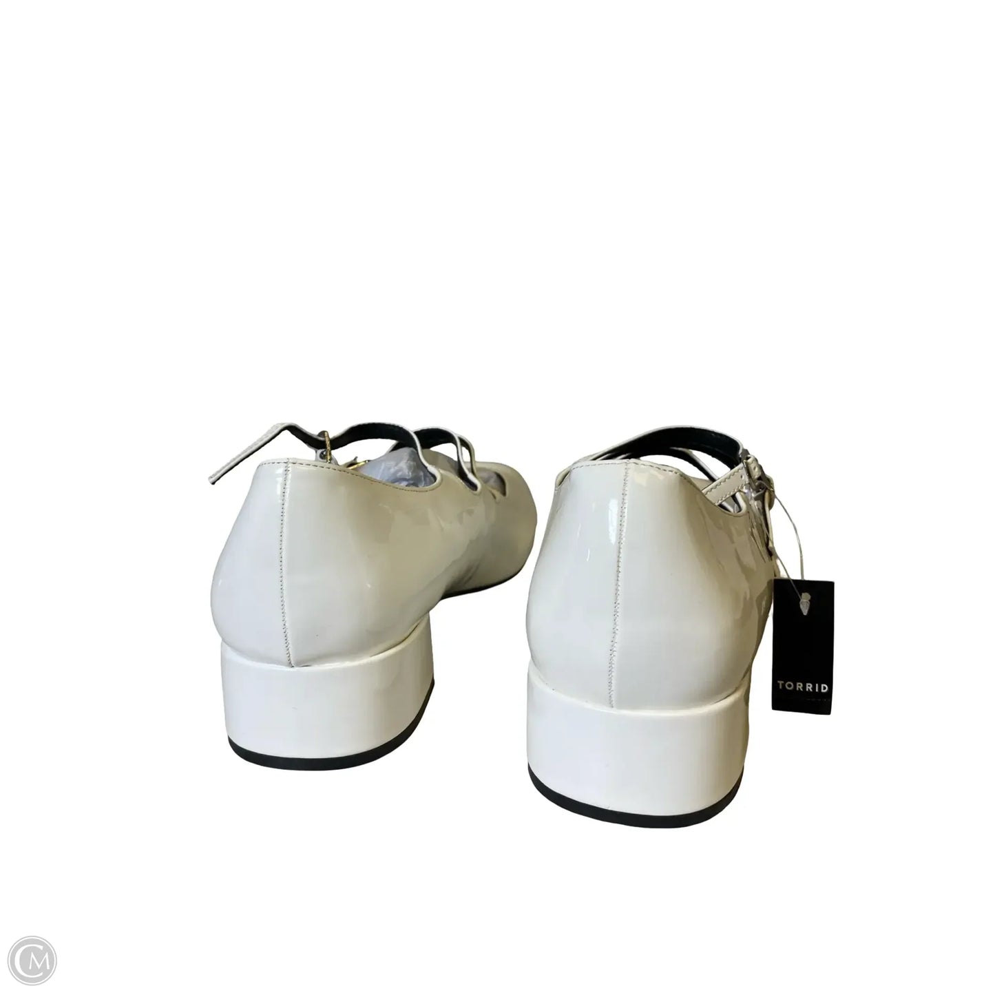 Shoes Flats By Torrid In White, Size: 10.5