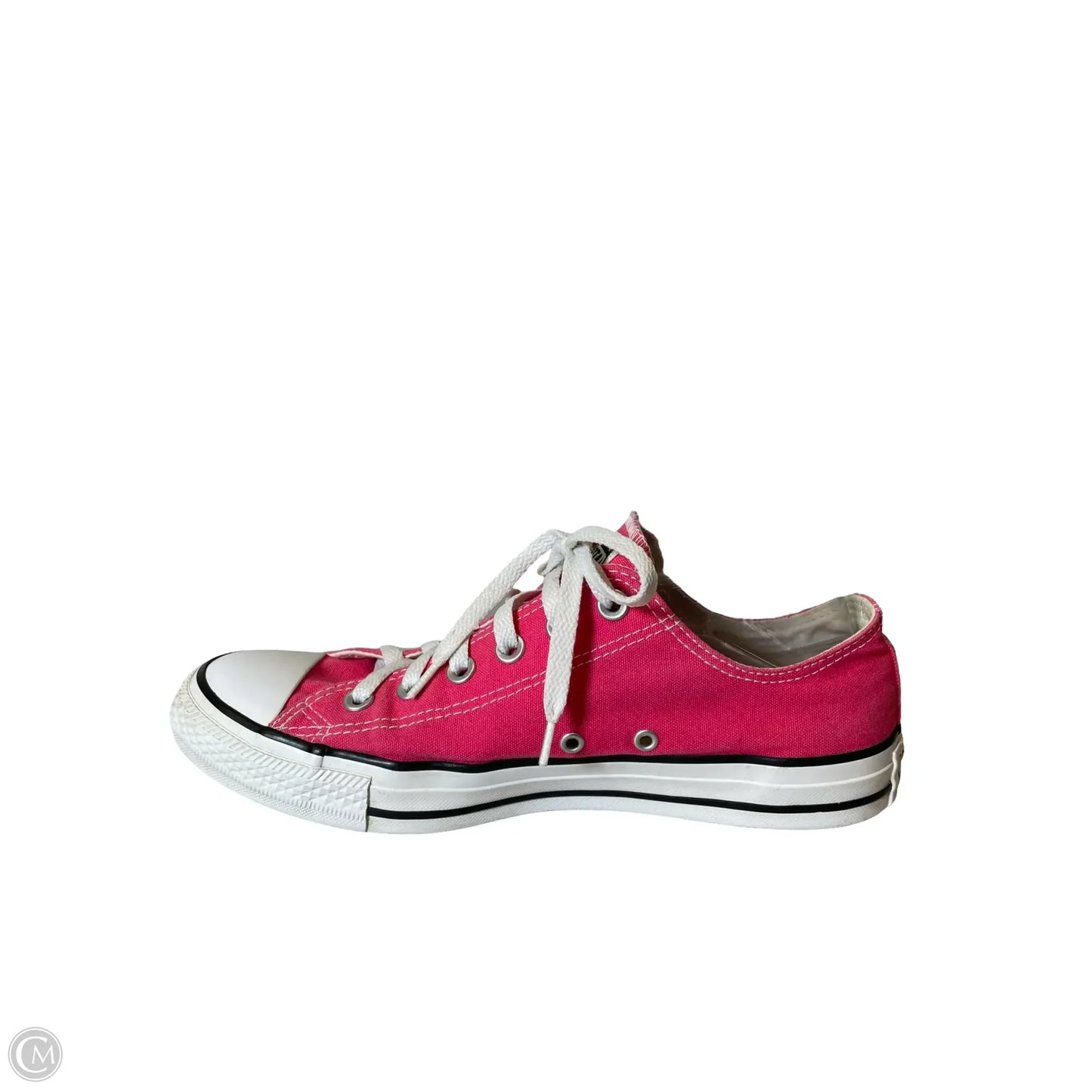 Shoes Flats By Converse In Pink & White, Size: 10