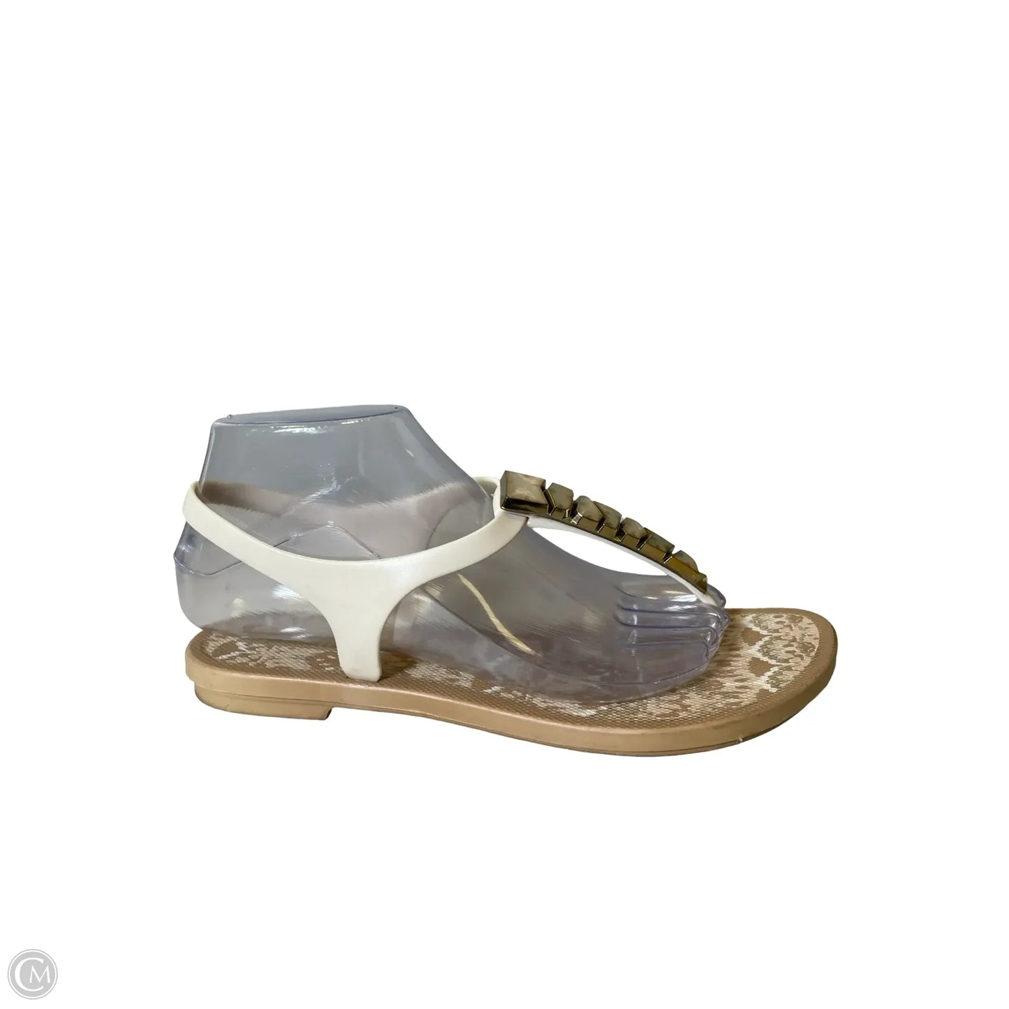 Sandals Flats By American Eagle In Cream, Size: 9
