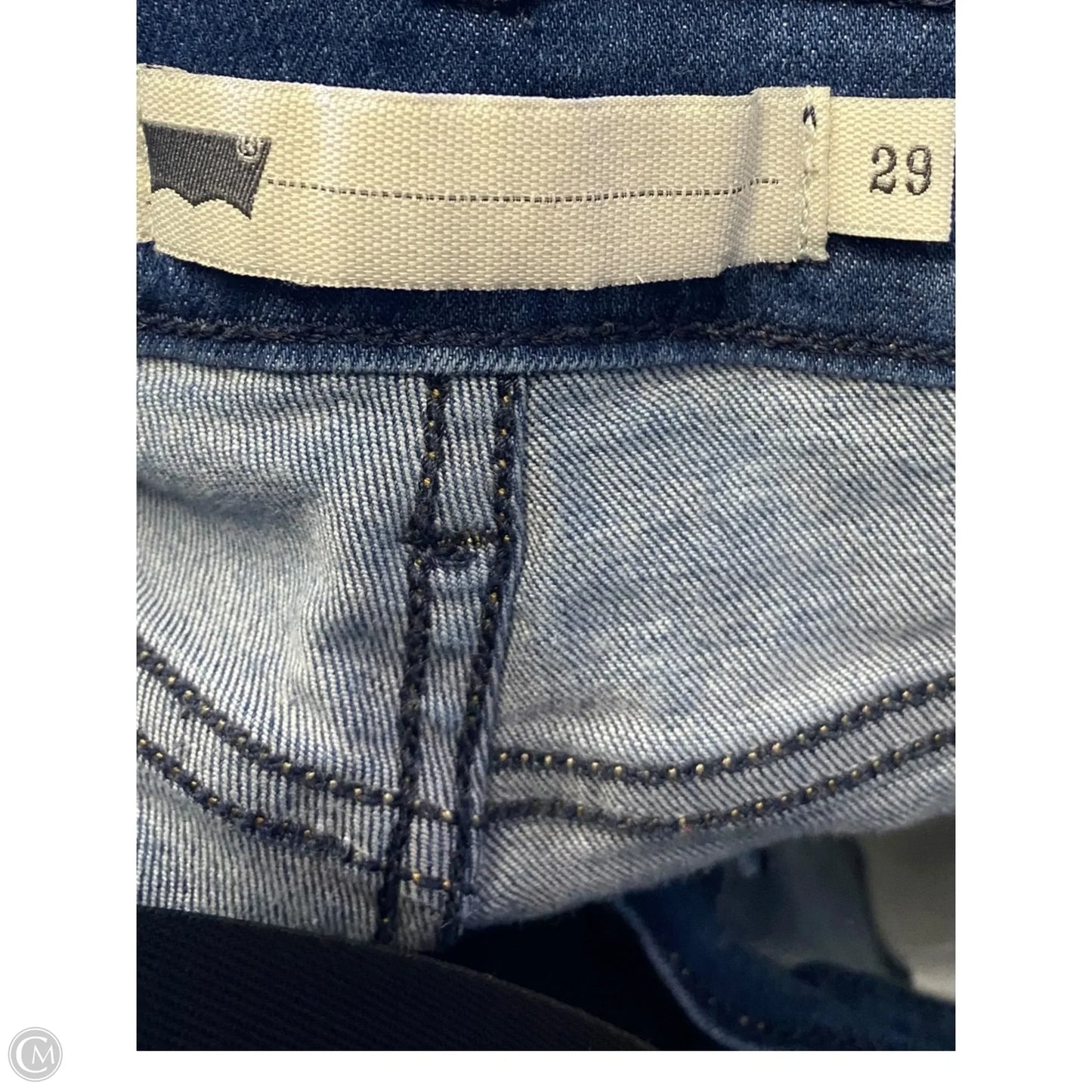 Shorts By Levis In Blue Denim, Size: 8