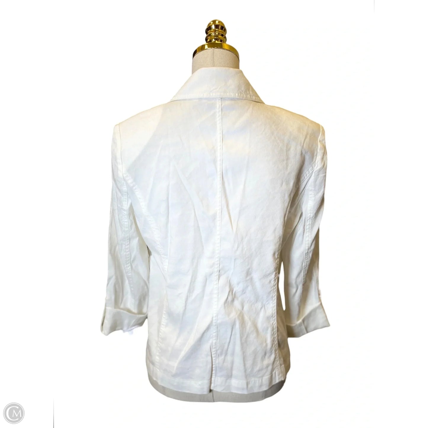 Jacket Other By Chicos In White, Size: S