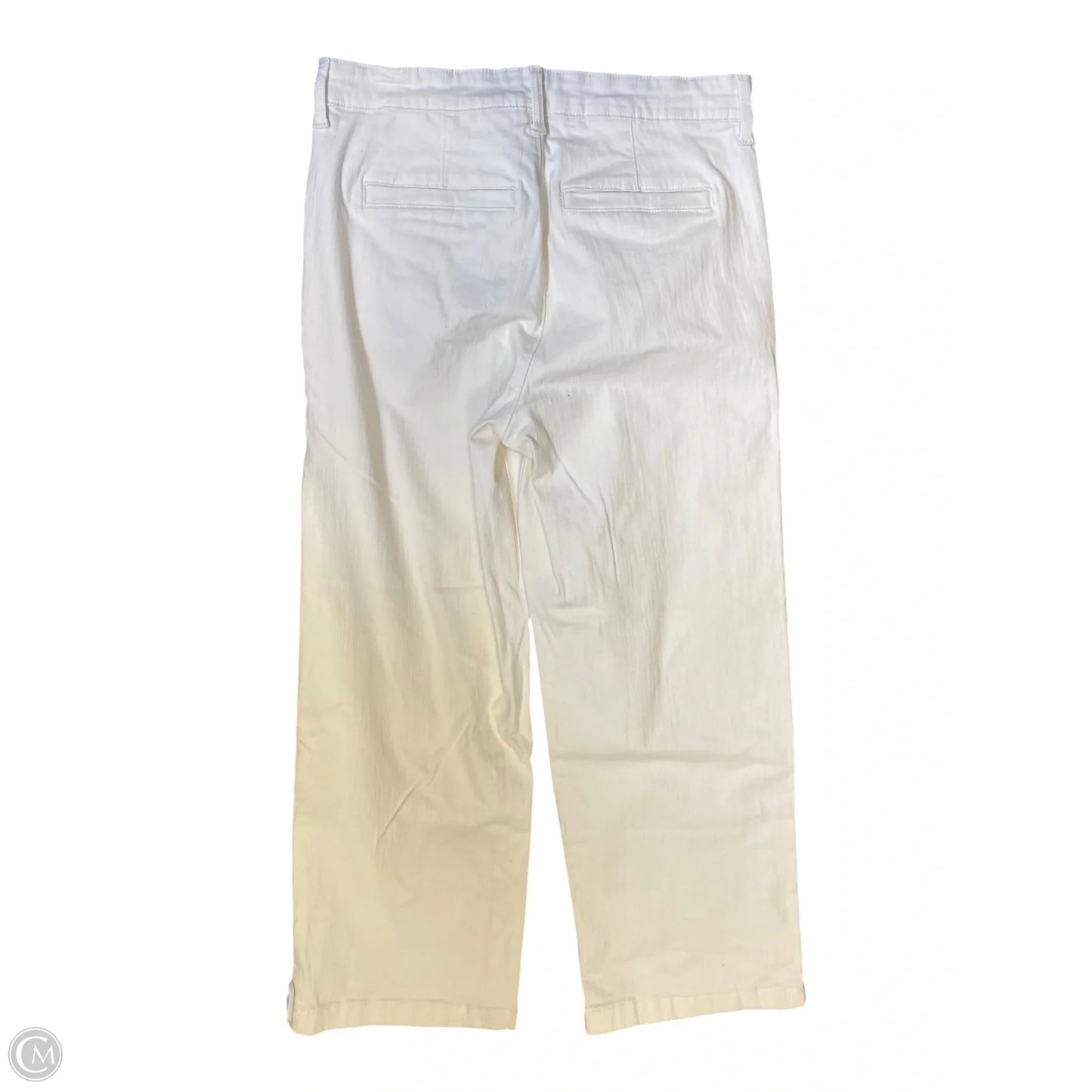 Jeans Straight By Ella Moss In White, Size: 4