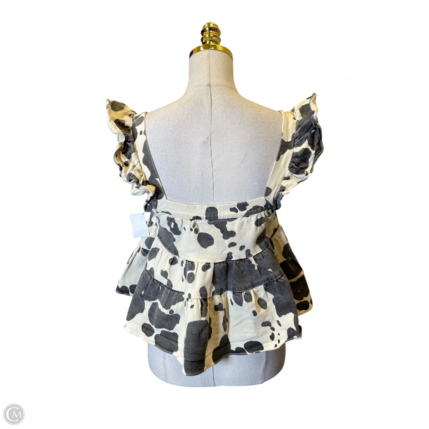Top Sleeveless By En Saison In Animal Print, Size: S
