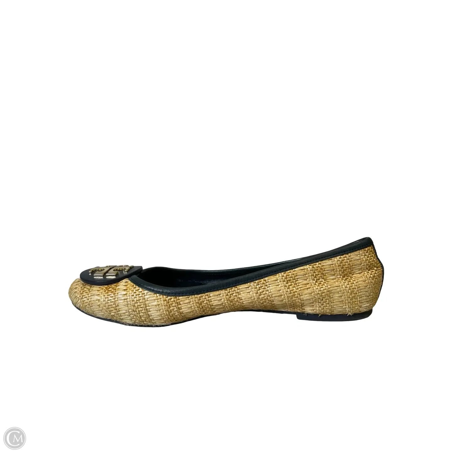 Shoes Designer By Tory Burch In Black & Cream, Size: 10