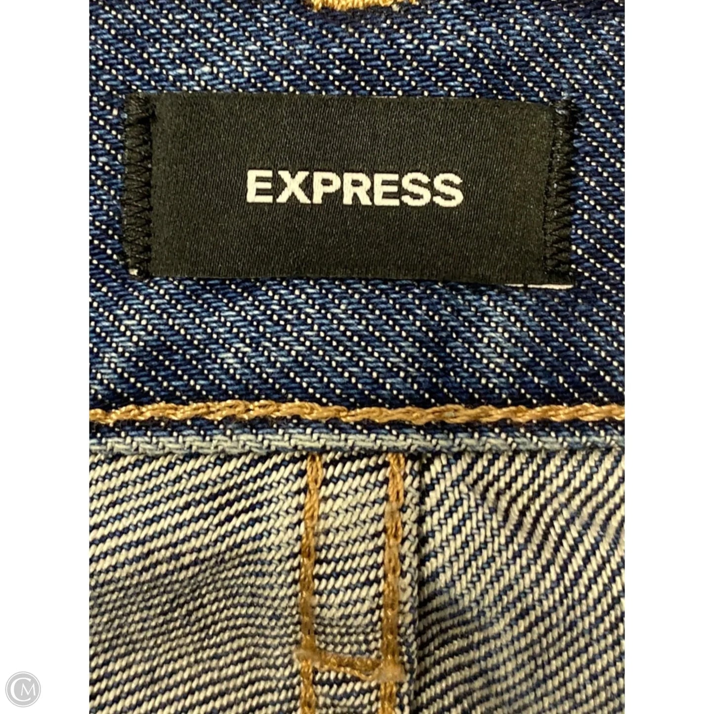 Shorts By Express In Blue Denim, Size: 10
