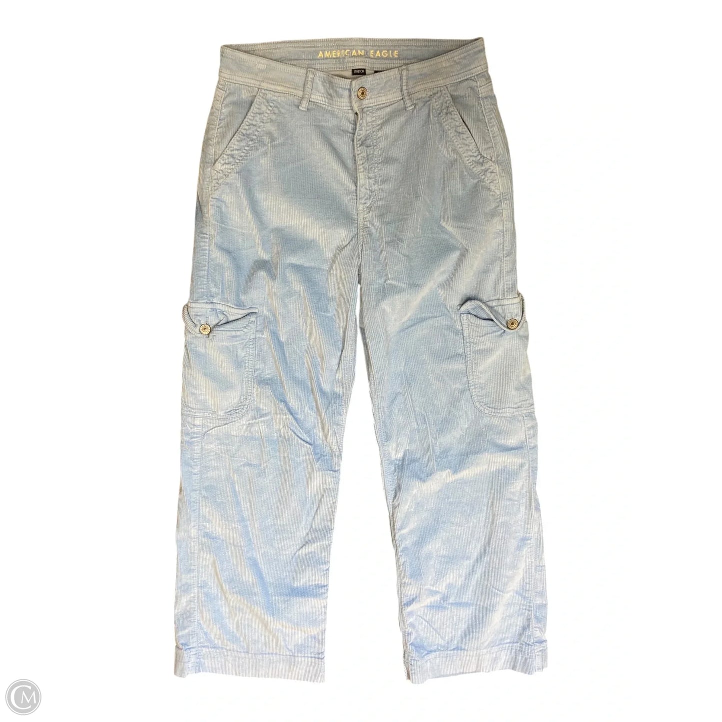 Pants Corduroy By American Eagle In Blue, Size: 8
