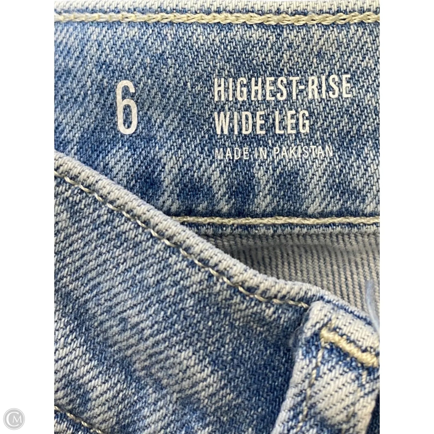 Jeans Wide Leg By Ana In Blue Denim, Size: 6