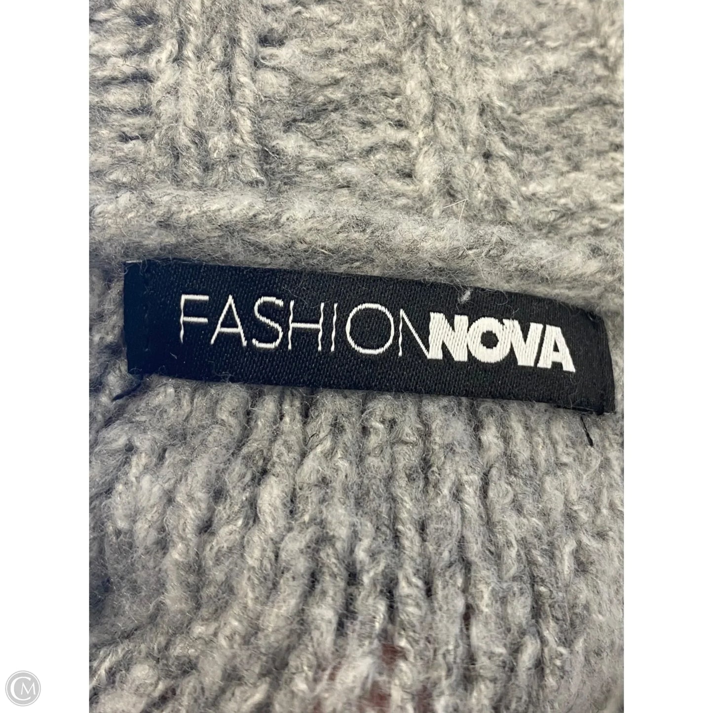 Sweater By Fashion Nova In Grey, Size: Xs