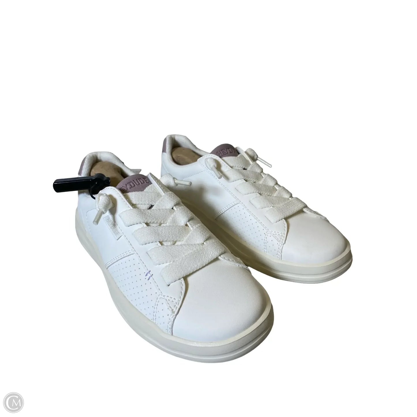 Shoes Flats By Hey Dude In Cream, Size: 8