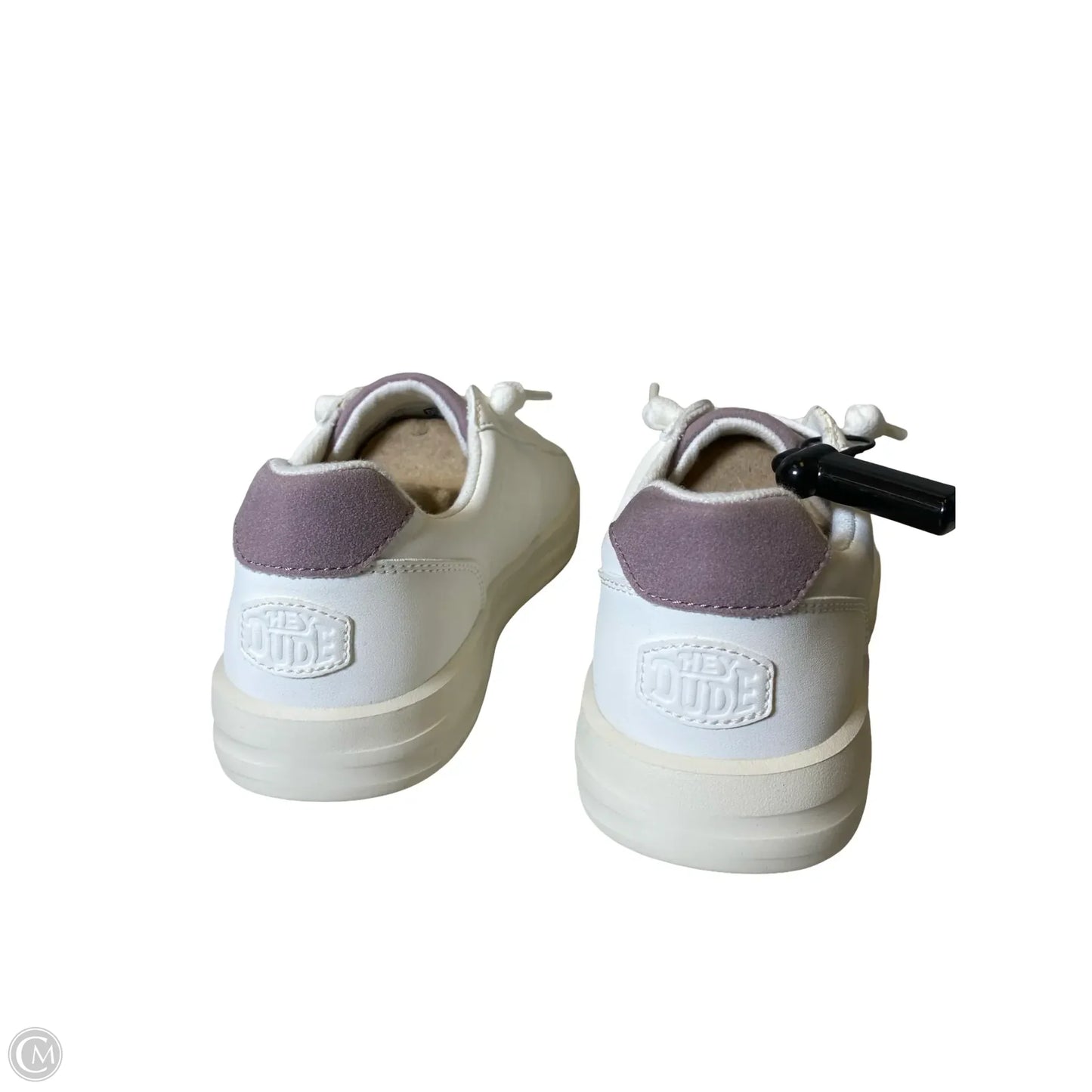 Shoes Flats By Hey Dude In Cream, Size: 8