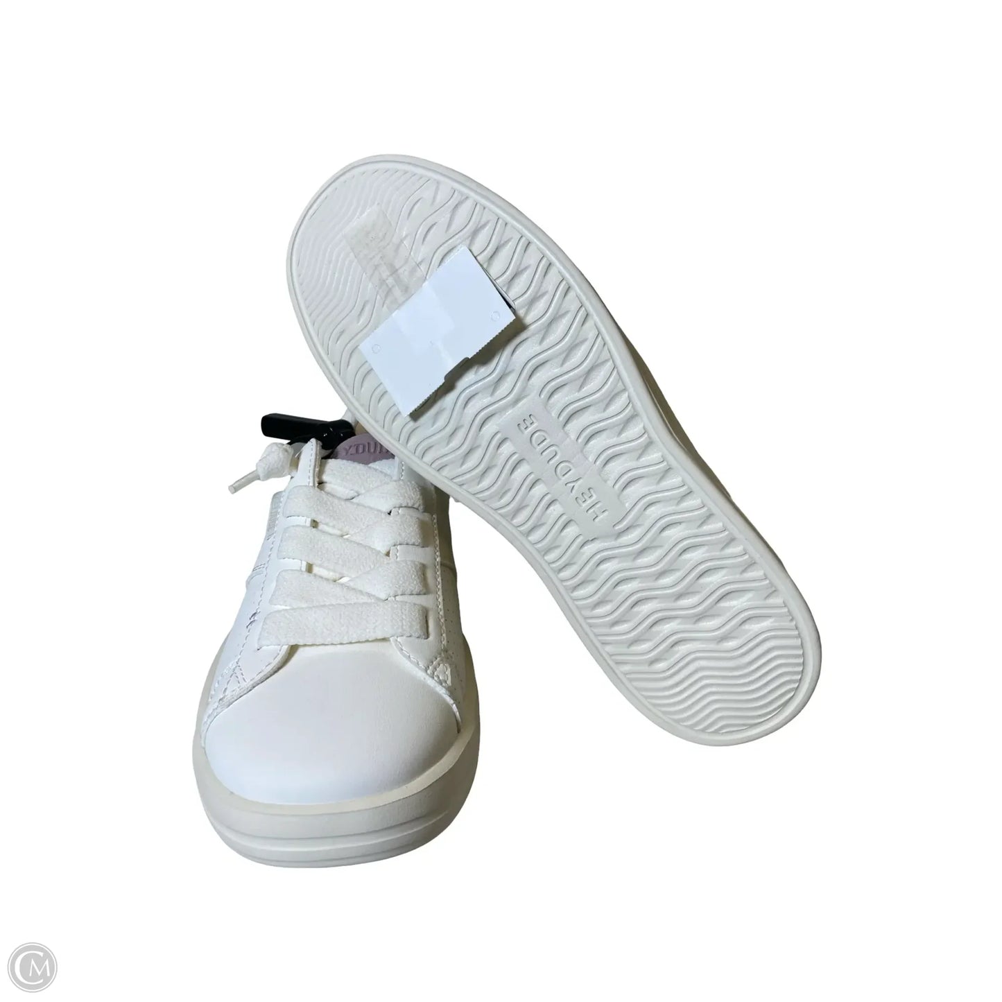 Shoes Flats By Hey Dude In Cream, Size: 8