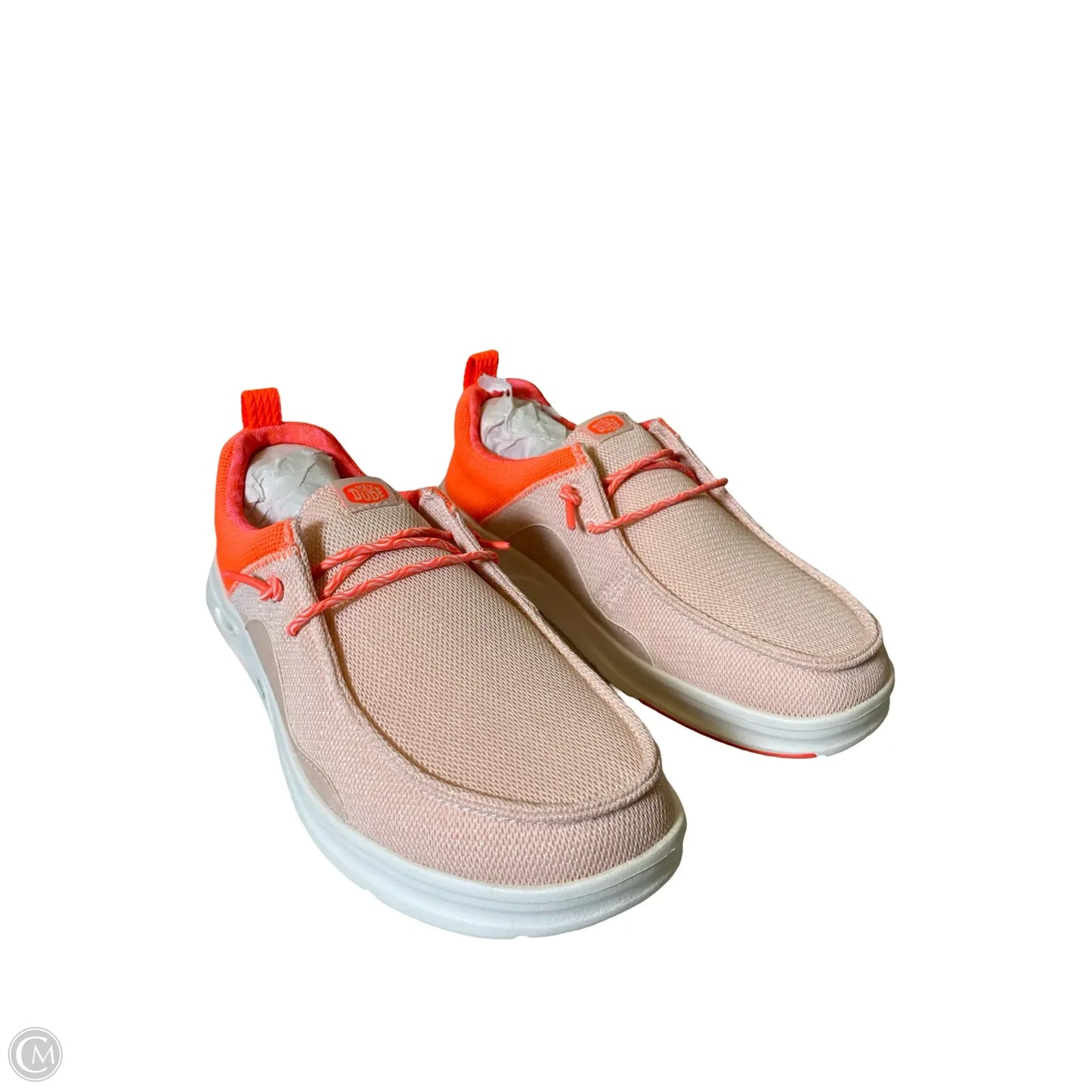 Shoes Flats By Hey Dude In Pink, Size: 8