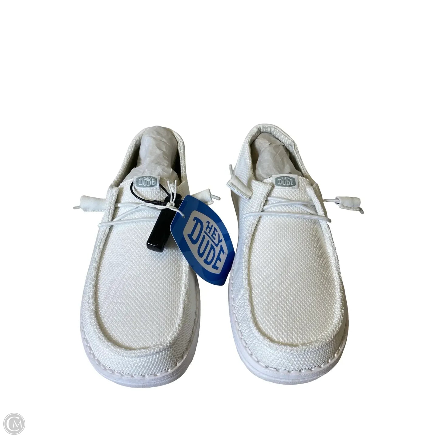 Shoes Flats By Hey Dude In White, Size: 8