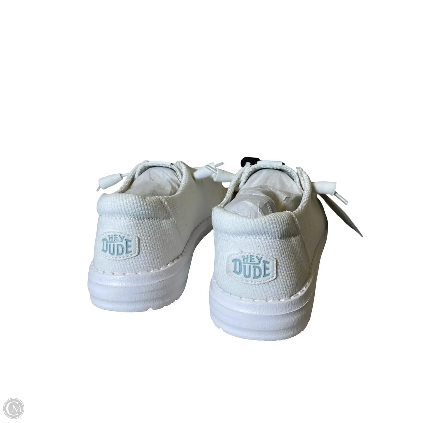 Shoes Flats By Hey Dude In White, Size: 8