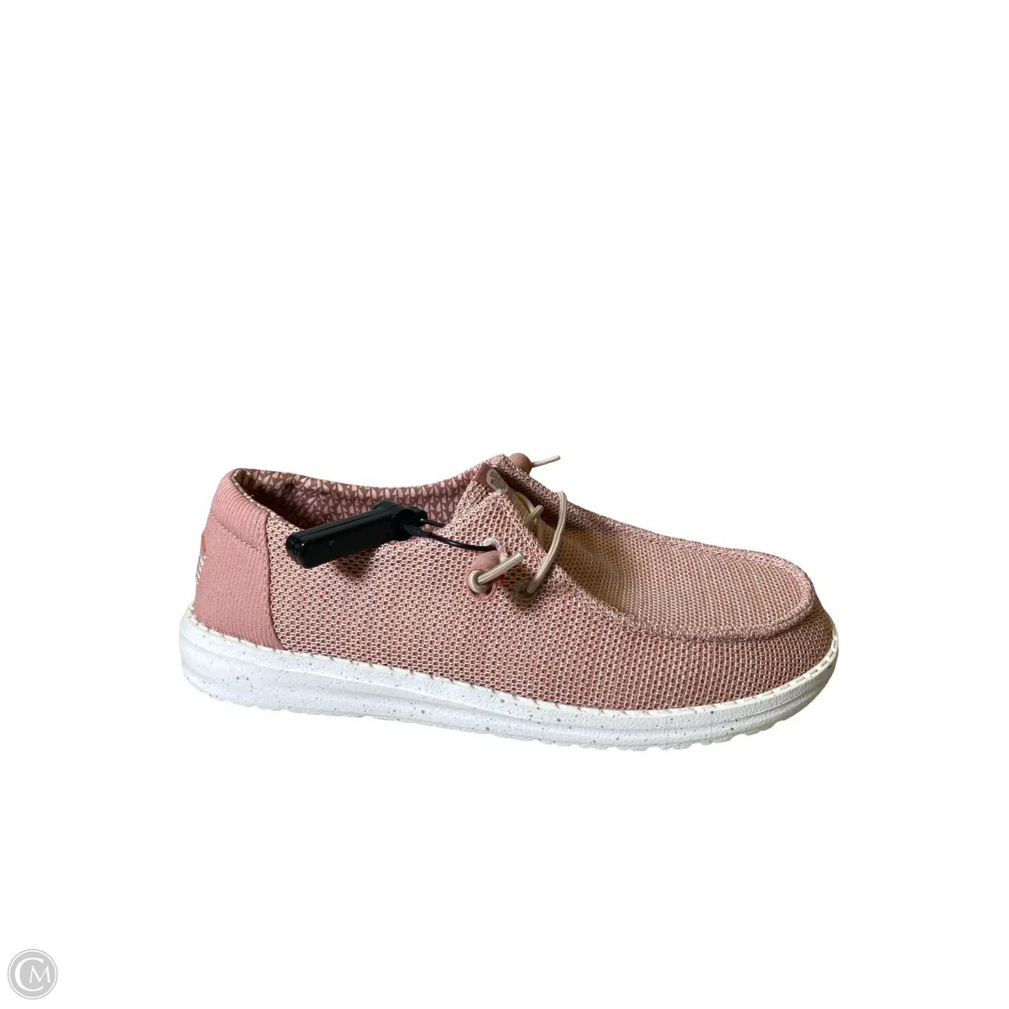 Shoes Flats By Hey Dude In Pink, Size: 8