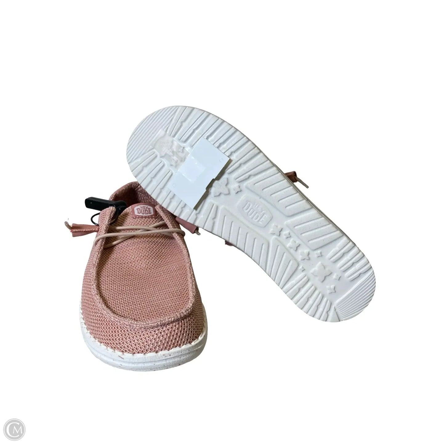 Shoes Flats By Hey Dude In Pink, Size: 8