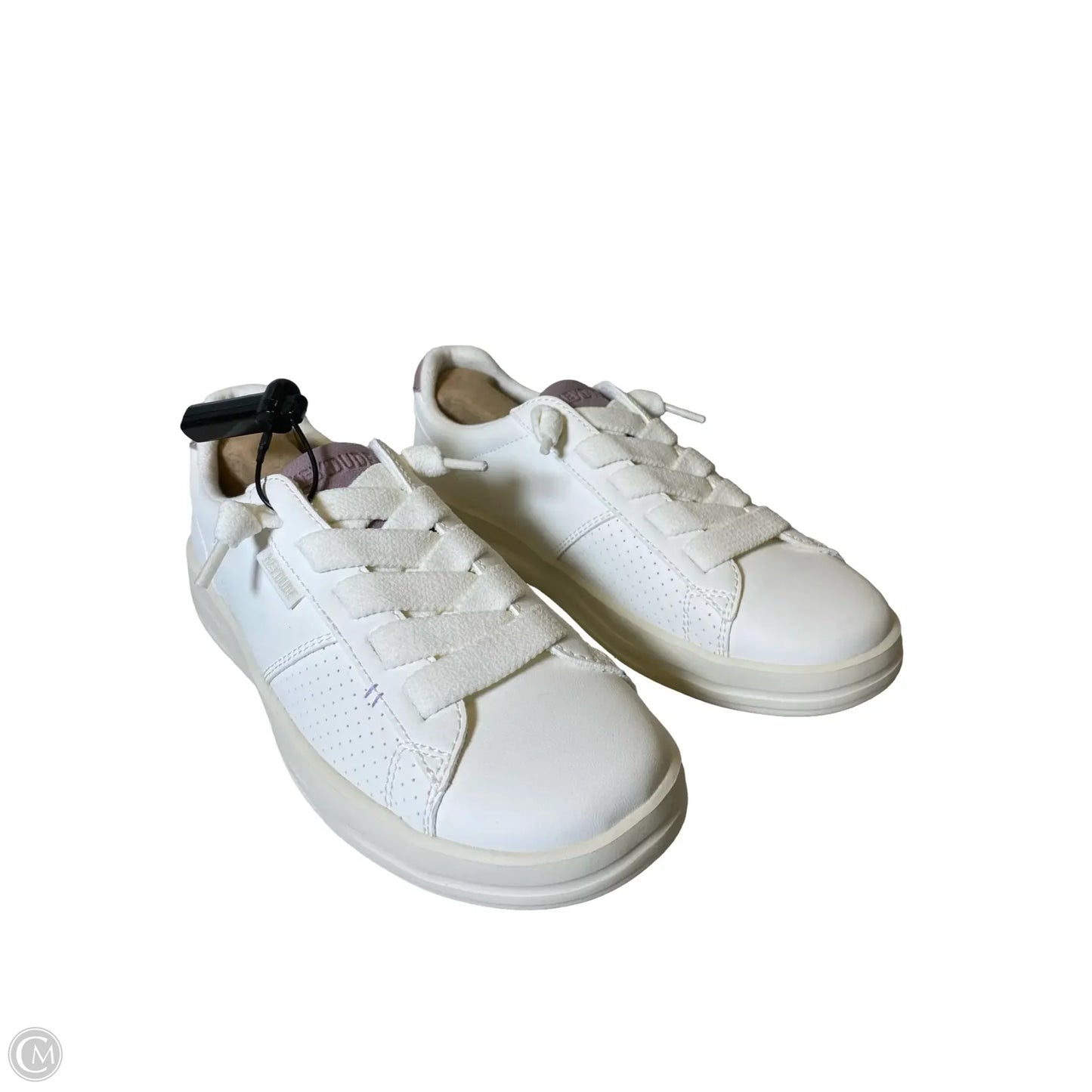 Shoes Flats By Hey Dude In Cream, Size: 8