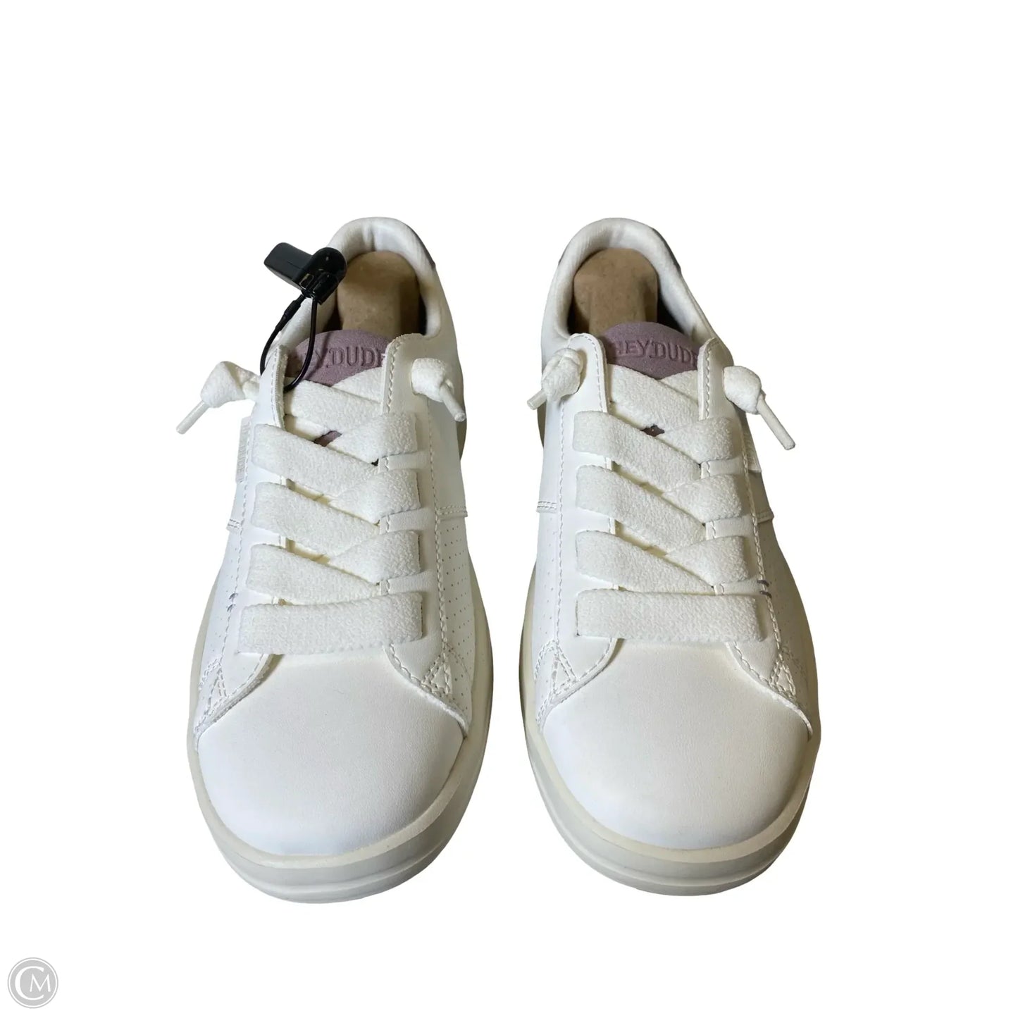 Shoes Flats By Hey Dude In Cream, Size: 8