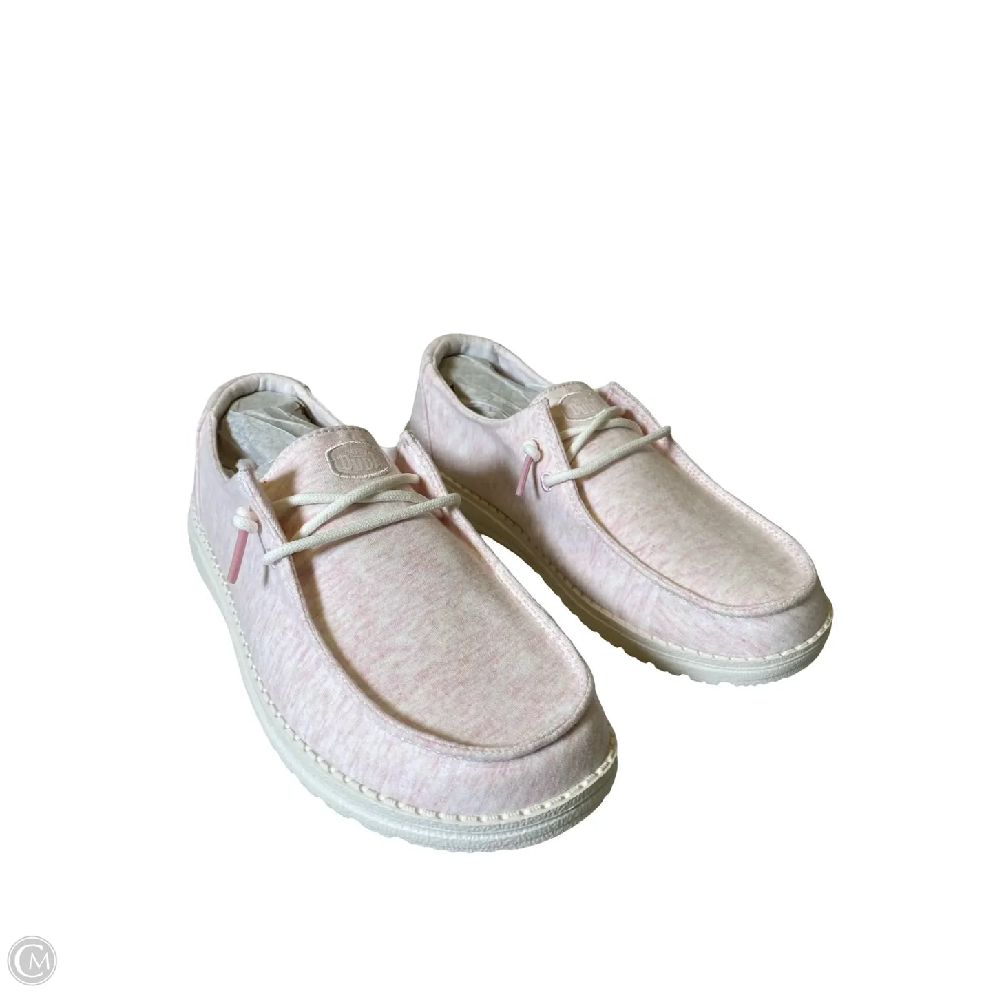 Shoes Flats By Hey Dude In Pink, Size: 8