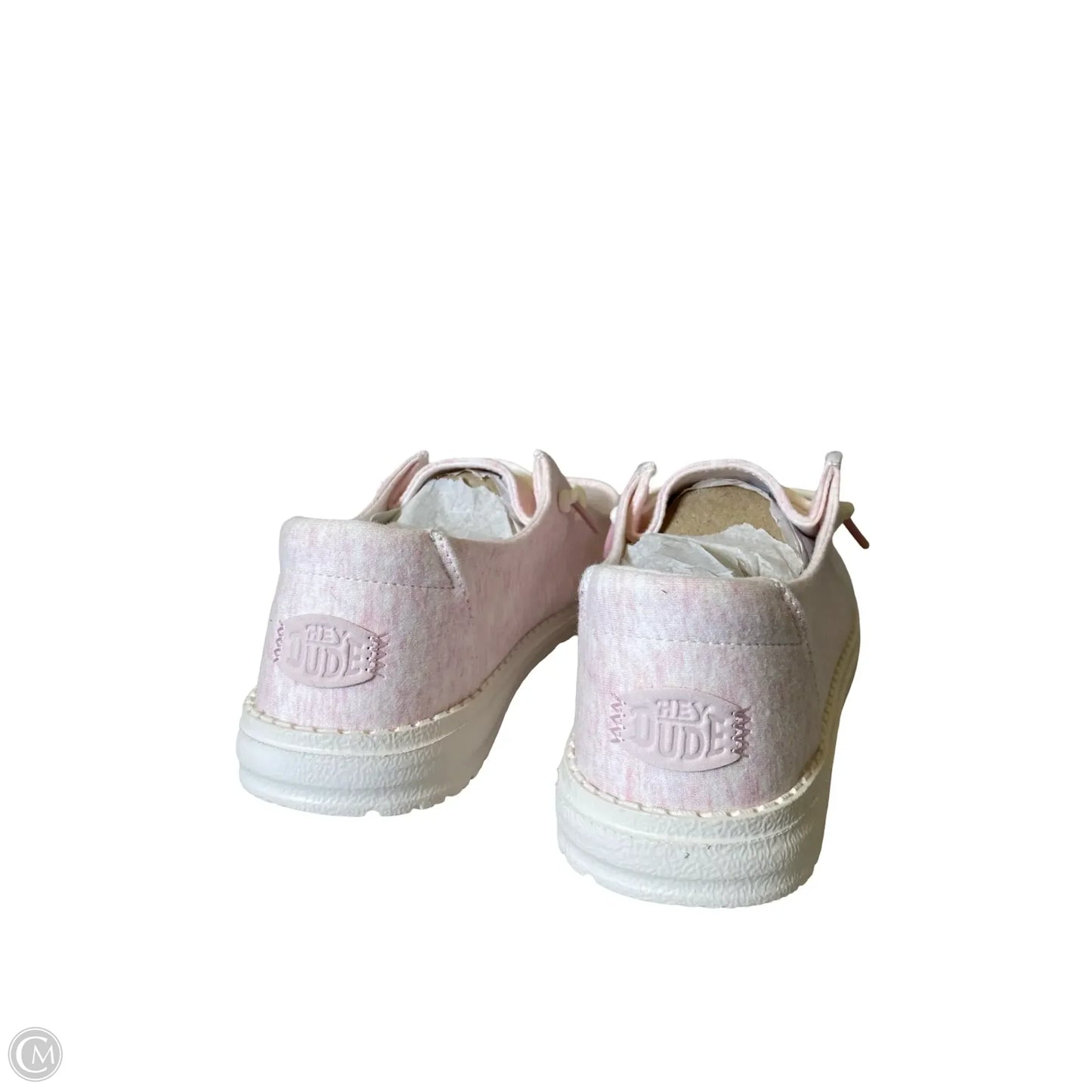 Shoes Flats By Hey Dude In Pink, Size: 8