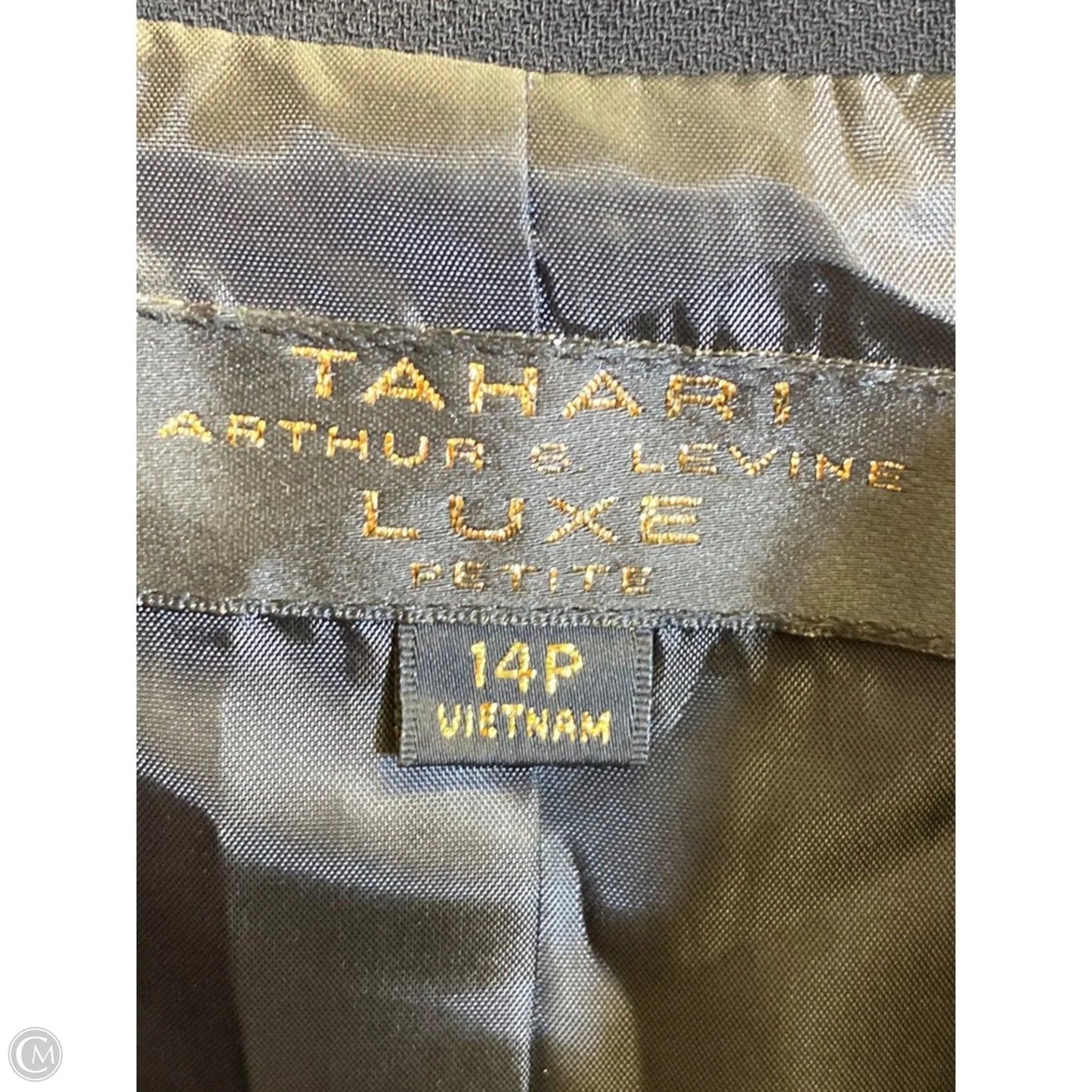 Blazer By Tahari In Black, Size: L
