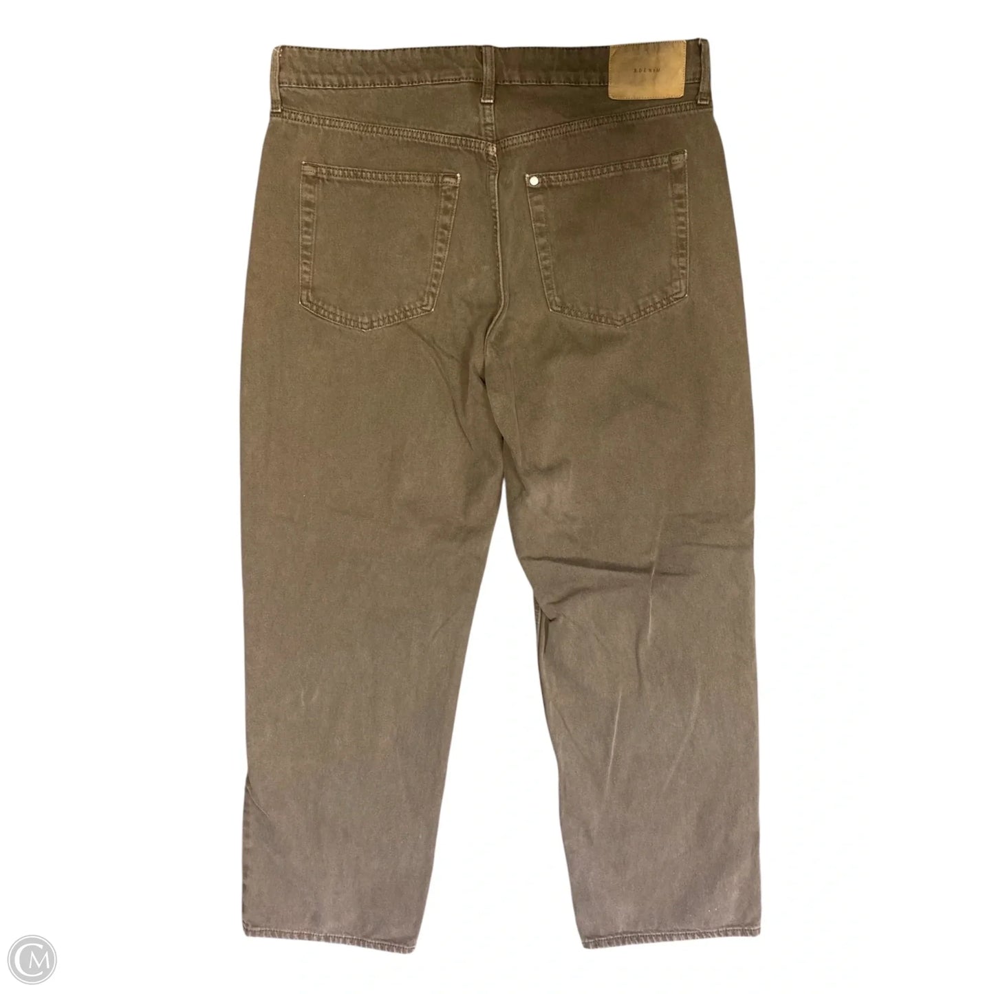 Jeans Wide Leg By Clothes Mentor In Brown, Size: 12