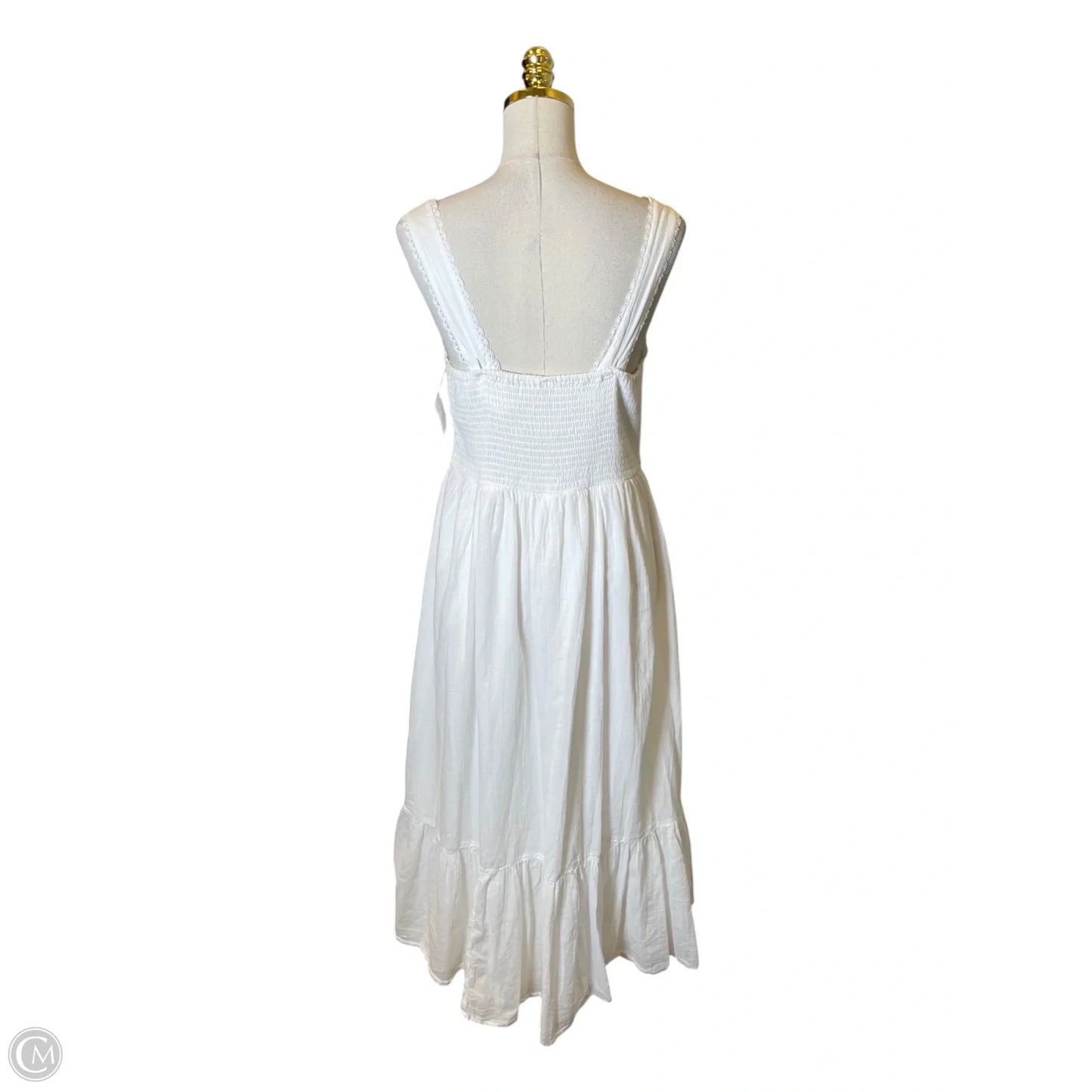 Dress Casual Maxi By American Eagle In White, Size: M