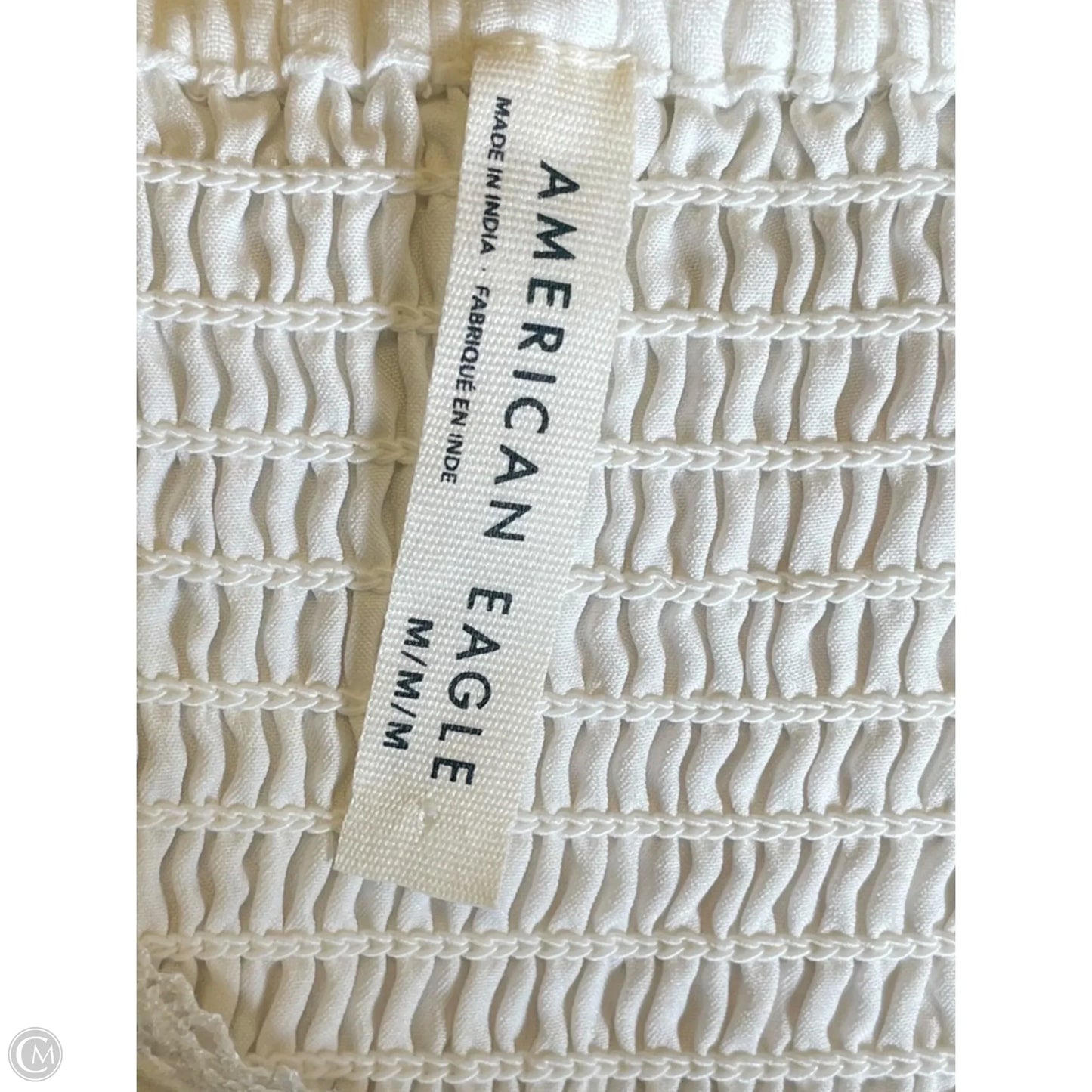Dress Casual Maxi By American Eagle In White, Size: M