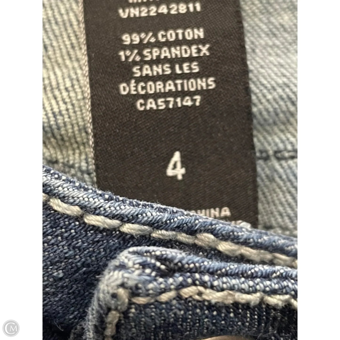 Jeans Boot Cut By Clothes Mentor In Blue Denim, Size: 4