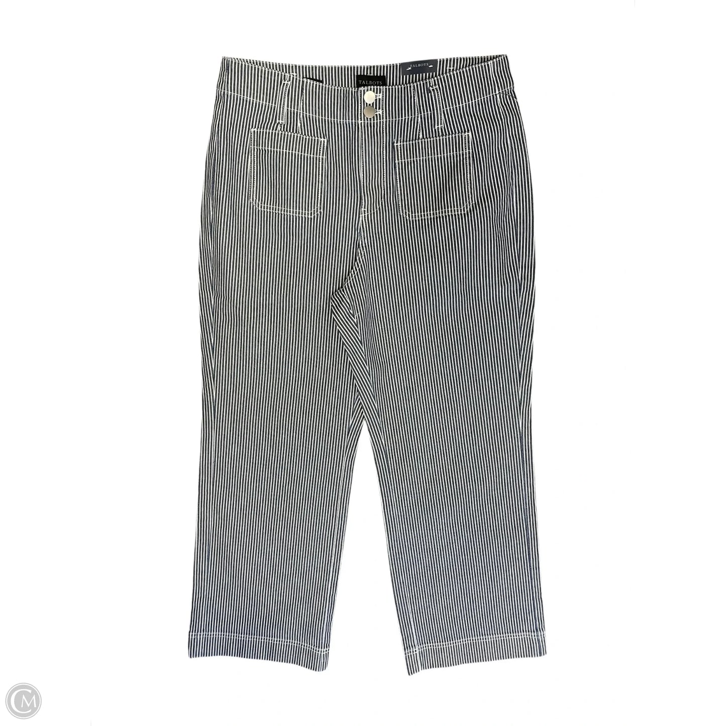 Pants Other By Talbots In Blue & White, Size: 12