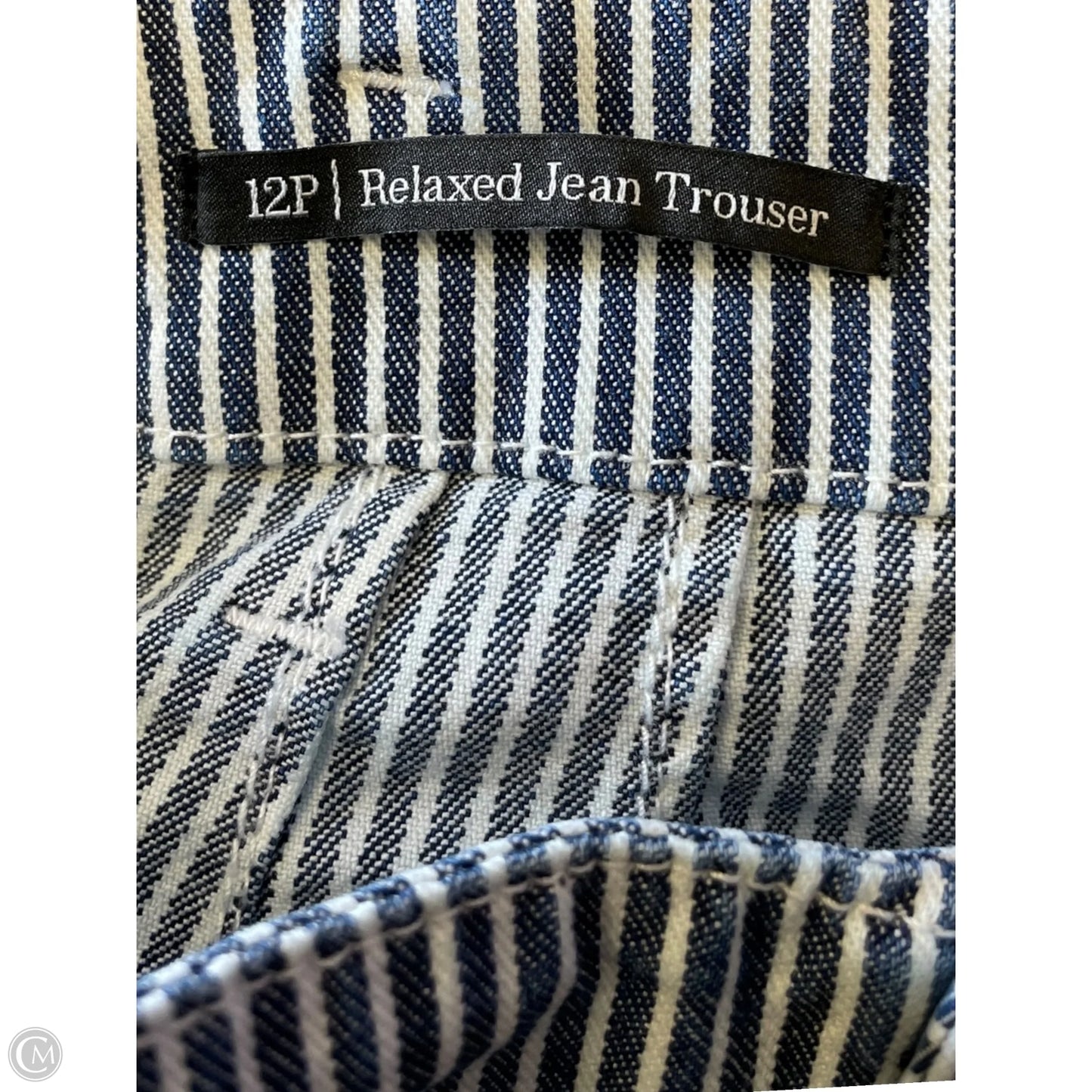 Pants Other By Talbots In Blue & White, Size: 12
