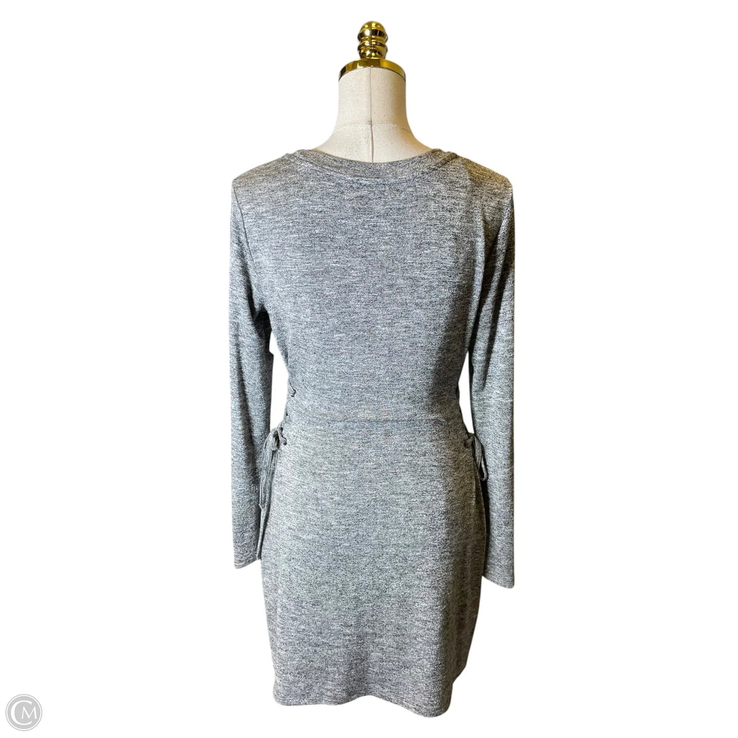 Dress Casual Midi By Alya In Grey, Size: S