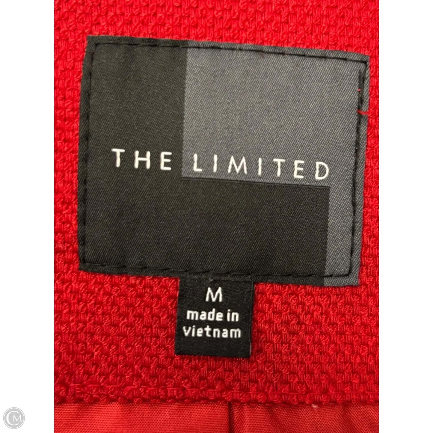 Blazer By Clothes Mentor In Red, Size: M