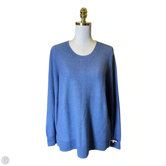 Sweater By Gap In Blue, Size: L