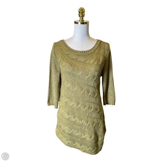 Sweater By Cato In Green, Size: L