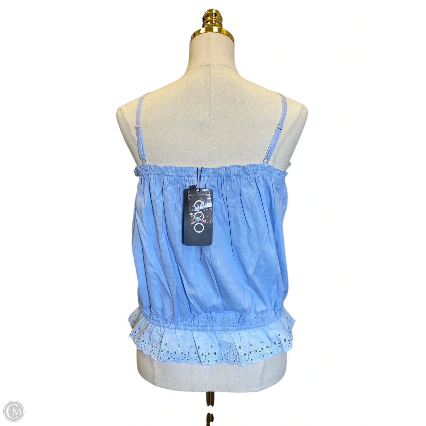 Top Sleeveless By Gigio In Blue, Size: M